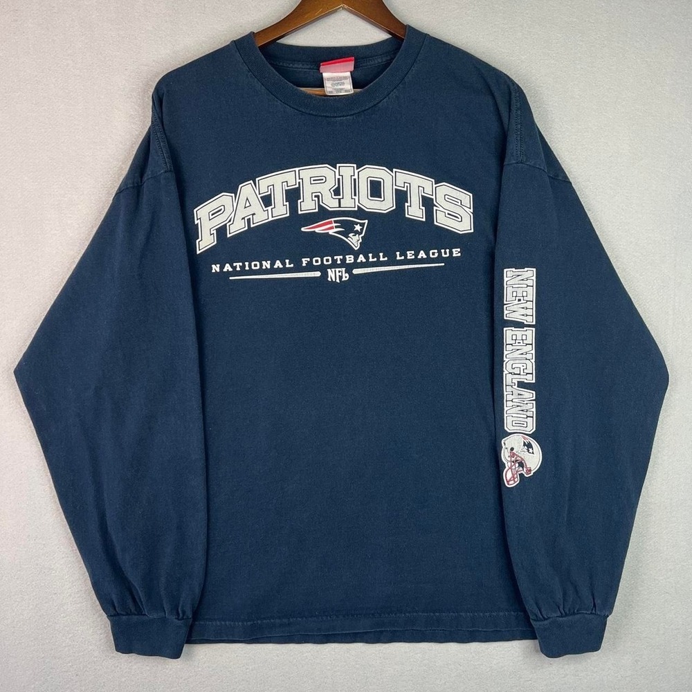 New England Patriots NFL Football Long Sleeve Shirt XXL